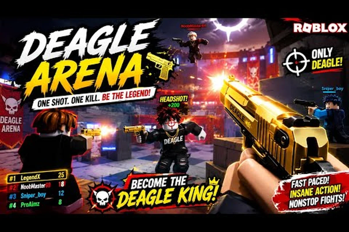 the game Deagle Arena All Ranks: Full Order & Requirements